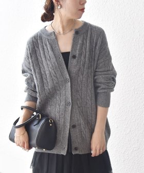 【シップス フォー ウィメン/SHIPS】の【WEB限定】SHIPS any 手洗い可能 ヤク ケーブル クルーネック ニット カーディガン 2 人気、トレンドファッション・服の通販 founy(ファニー) ファッション Fashion レディースファッション Fashion for Women トップス・カットソー Cut & Sew Tops ニット Knit Tops & Sweaters カーディガン・羽織り Layered Style Cardigans アンサンブル Ensemble Set 洗える Machine Washable カットソー Cut and Sewn Top カーディガン Cardigan, Knitwear おすすめ Recommended / Our Picks エレガント 上品 Elegant 2025年 2025 2025-2026秋冬・A/W Autumn/Winter 2025–26 AW25–26 |ID:prp329100004722616