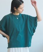 【コーエン/COEN】のエマール検証済み【UVカット・接触冷感】WELLTECT USAコットン フリルスリーブプルオーバー KELLY|ID: prp329100004722873 ipo3291000000034291689
