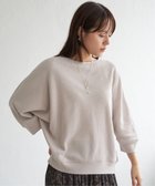 【イッカ/ikka】のタックフライスドルマンプルオーバー 人気、トレンドファッション・服の通販 founy(ファニー) ファッション Fashion レディースファッション Fashion for Women トップス・カットソー Cut & Sew Tops カジュアルプルオーバー・ニットトップス Pullovers & Knit Tops / Casual Pullovers ニットソー Knit-Sewn, Cut & Sew Knit ボーダー Border, Stripe 無地 Plain, Solid Color thumbnail ベージュ|ID: prp329100004722881 ipo3291000000034508176