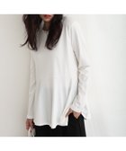 【プールヴー/PourVous】の裾フレア長袖カットソー カットソーきれいめトップス 長袖 ブラウス 人気、トレンドファッション・服の通販 founy(ファニー) ファッション Fashion レディースファッション Fashion for Women トップス・カットソー Cut & Sew Tops シャツ・ブラウス・オフィスカジュアル Elegant Blouses & Button-Ups カットソー・ベーシックTシャツ Cut-and-Sewn Tops / Stretch Tees & Basics カットソー Cut and Sewn Top フレア Flare, Flared 長袖 Long Sleeve, Full Sleeve thumbnail オフホワイト|ID: prp329100004722892 ipo3291000000034633562