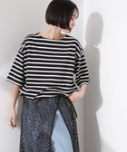 【ナノ ユニバース/nano universe】のパネルボーダーワイドトップス 人気、トレンドファッション・服の通販 founy(ファニー) ファッション Fashion レディースファッション Fashion for Women トップス・カットソー Cut & Sew Tops ショルダー Shoulder, Shoulder Strap スリット Slit, Slit Detail ダウン Down, Puffer トレンド Trend, Trending Now ドロップ Drop Shoulder, Dropped Style 定番 Standard, Basic Item ボーダー Border, Stripe リラックス Relax, Relaxed Fit ワイド Wide, Wide Fit おすすめ Recommended / Our Picks 2025年 2025 2025春夏・S/S Spring/Summer 2025 SS25 thumbnail ブラック|ID: prp329100004722900 ipo3291000000034135052