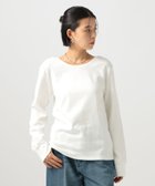 【ベイフロー/BAYFLOW】の前後VとUネックで着られる 2WAYストレッチスムースロンT 人気、トレンドファッション・服の通販 founy(ファニー) ファッション Fashion レディースファッション Fashion for Women トップス・カットソー Cut & Sew Tops ロングTシャツ・Tシャツ Longline T-Shirts & Tees おすすめ Recommended / Our Picks インナー Innerwear カットソー Cut and Sewn Top ストレッチ Stretch, Stretchy Fabric ボーダー Border, Stripe ラウンド Round, Round Neck ロング Long, Long-Length 人気 Popular, Best Seller 定番 Standard, Basic Item 無地 Plain, Solid Color thumbnail オフホワイト11|ID: prp329100004722910 ipo3291000000034286241