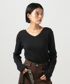 【ベイフロー/BAYFLOW】の前後VとUネックで着られる 2WAYストレッチスムースロンT 人気、トレンドファッション・服の通販 founy(ファニー) ファッション Fashion レディースファッション Fashion for Women トップス・カットソー Cut & Sew Tops ロングTシャツ・Tシャツ Longline T-Shirts & Tees おすすめ Recommended / Our Picks インナー Innerwear カットソー Cut and Sewn Top ストレッチ Stretch, Stretchy Fabric ボーダー Border, Stripe ラウンド Round, Round Neck ロング Long, Long-Length 人気 Popular, Best Seller 定番 Standard, Basic Item 無地 Plain, Solid Color thumbnail ブラック19|ID: prp329100004722910 ipo3291000000034286245