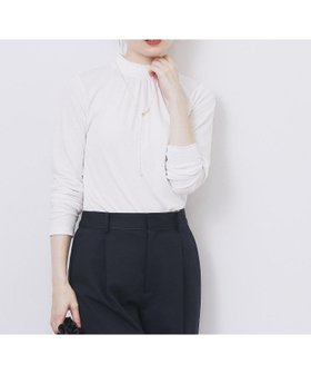 【インデックス/INDEX】のシャーリングデザイントップス【洗濯機OK/吸湿発熱】 人気、トレンドファッション・服の通販 founy(ファニー) ファッション Fashion レディースファッション Fashion for Women トップス・カットソー Cut & Sew Tops インナー Innerwear ギャザー Gathered, Ruffled シャーリング Shirring, Ruched ジャケット Jacket, Outerwear スマート Smart, Elegant フィット Fit, Slim Fit フリル Frill, Ruffle ランダム Random, Irregular 冬 Winter / This Winter 定番 Standard, Basic Item 秋 Autumn |ID:prp329100004722935