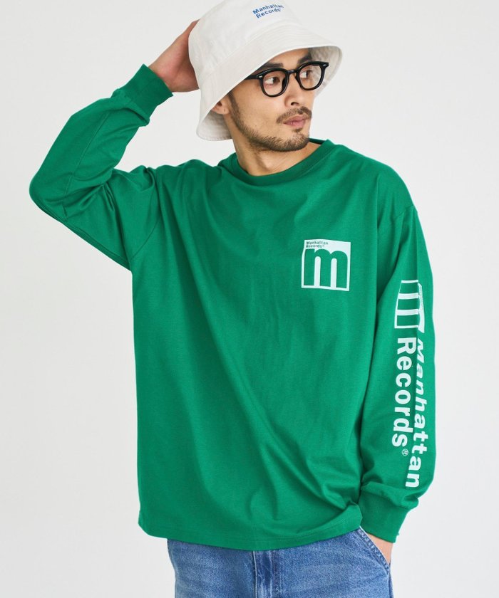 【コーエン/COEN】のManhattan Records(マンハッタンレコード)別注ロングスリーブTシャツ インテリア・キッズ・メンズ・レディースファッション・服の通販 founy(ファニー) https://founy.com/ ファッション Fashion レディースファッション Fashion for Women トップス・カットソー Cut & Sew Tops シャツ・ブラウス・オフィスカジュアル Elegant Blouses & Button-Ups ロングTシャツ・Tシャツ Longline T-Shirts & Tees キャップ&ハット Hats & Caps ウォレット Wallet ショート Short, Short Length スペシャル Special, Limited Edition スリーブ Sleeve, Long Sleeve / Short Sleeve パープル Purple, Violet ポーチ Pouch, Small Case 別注 Limited Edition, Custom Order リラックス Relax, Relaxed Fit ロング Long, Long-Length |ID: prp329100004722978 ipo3291000000034236120