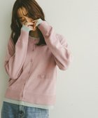 【グローバルワーク/GLOBAL WORK】のフェイクレイヤードカーディガン/598031 人気、トレンドファッション・服の通販 founy(ファニー) ファッション Fashion レディースファッション Fashion for Women トップス・カットソー Cut & Sew Tops カーディガン・羽織り Layered Style Cardigans カーディガン Cardigan, Knitwear デニム Denim, Jeans Material トレンド Trend, Trending Now ボトム Bottoms, Lower Wear ポケット Pocket, Pocket Detail マニッシュ Mannish, Boyish エレガント 上品 Elegant thumbnail ピンク×ライトグレー25|ID: prp329100004722986 ipo3291000000034135391
