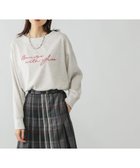 【グローバルワーク/GLOBAL WORK】の乾きやすいミニ裏毛プリントプルオーバー/580943 人気、トレンドファッション・服の通販 founy(ファニー) ファッション Fashion レディースファッション Fashion for Women トップス・カットソー Cut & Sew Tops カジュアルプルオーバー・ニットトップス Pullovers & Knit Tops / Casual Pullovers おすすめ Recommended / Our Picks スウェット / スエット Sweatshirt, Sweatwear バランス Balance, Style Balance フレアースカート Flared Skirt, A-Line Skirt プリント Print, Printed Pattern 人気 Popular, Best Seller thumbnail 杢グレー*チェーン刺繍ロゴ12|ID: prp329100004722994 ipo3291000000034516446