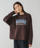 【グローバルワーク/GLOBAL WORK】の乾きやすいミニ裏毛プリントプルオーバー/580943 人気、トレンドファッション・服の通販 founy(ファニー) ファッション Fashion レディースファッション Fashion for Women トップス・カットソー Cut & Sew Tops カジュアルプルオーバー・ニットトップス Pullovers & Knit Tops / Casual Pullovers おすすめ Recommended / Our Picks スウェット / スエット Sweatshirt, Sweatwear バランス Balance, Style Balance フレアースカート Flared Skirt, A-Line Skirt プリント Print, Printed Pattern 人気 Popular, Best Seller thumbnail ブラウン*カレッジロゴ58|ID: prp329100004722994 ipo3291000000034516450