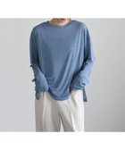 【セレクトモカ/SELECT MOCA】のスラブシアークルーネックトップス 人気、トレンドファッション・服の通販 founy(ファニー) ファッション Fashion レディースファッション Fashion for Women トップス・カットソー Cut & Sew Tops インナー Innerwear シアー Sheer, See-Through ストレッチ Stretch, Stretchy Fabric ビスチェ Bustier, Corset Top ルーズ Loose, Oversized thumbnail グレイッシュブルー-590|ID: prp329100004723003 ipo3291000000034592519