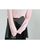 【セレクトモカ/SELECT MOCA】のスラブシアークルーネックトップス 人気、トレンドファッション・服の通販 founy(ファニー) ファッション Fashion レディースファッション Fashion for Women トップス・カットソー Cut & Sew Tops インナー Innerwear シアー Sheer, See-Through ストレッチ Stretch, Stretchy Fabric ビスチェ Bustier, Corset Top ルーズ Loose, Oversized thumbnail ピンク-700|ID: prp329100004723003 ipo3291000000034592521