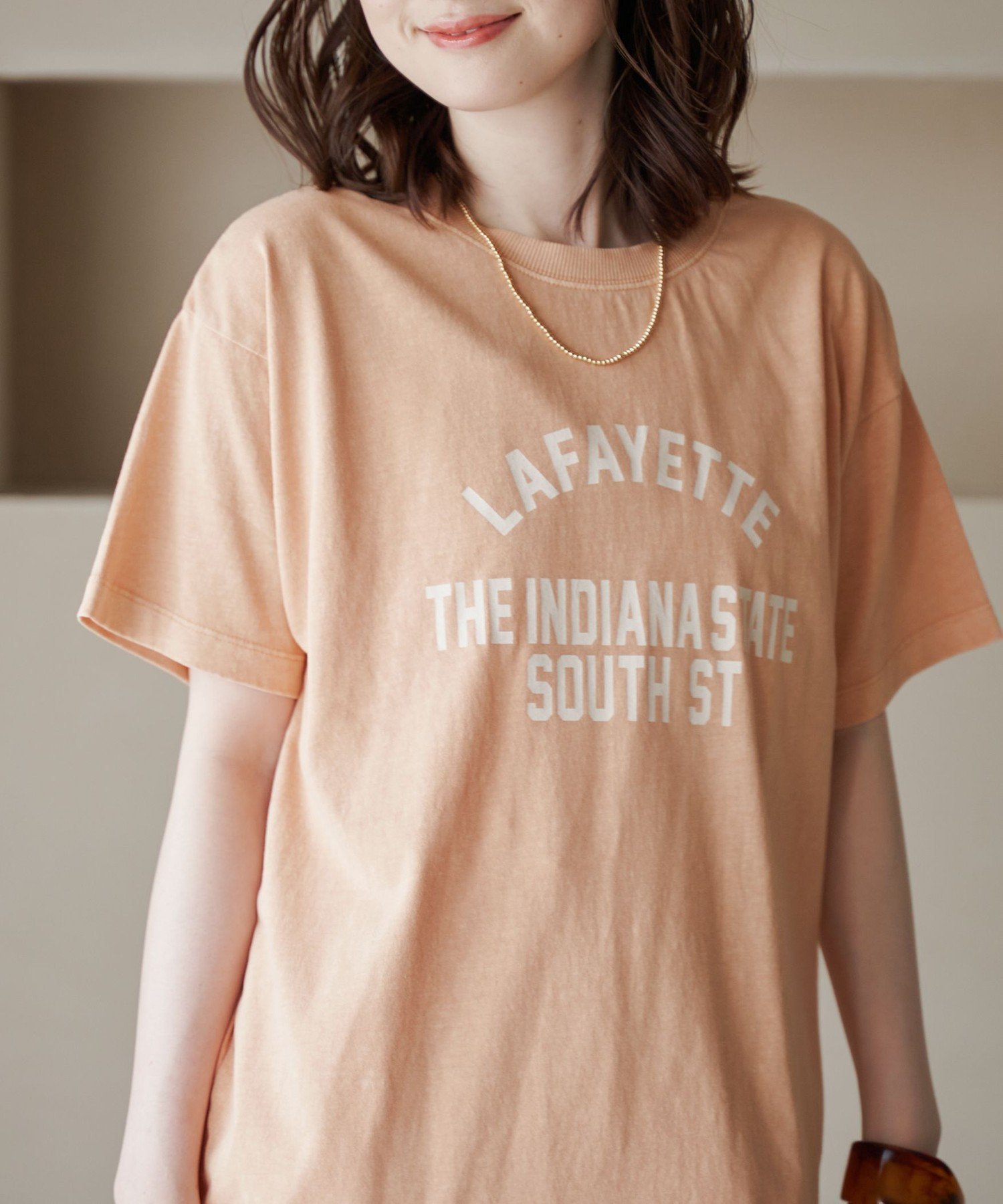 【コーエン/COEN】のピグメントアソートロゴプリントTシャツ インテリア・キッズ・メンズ・レディースファッション・服の通販 founy(ファニー)  ファッション Fashion レディースファッション Fashion for Women トップス・カットソー Cut & Sew Tops シャツ・ブラウス・オフィスカジュアル Elegant Blouses & Button-Ups ロングTシャツ・Tシャツ Longline T-Shirts & Tees デニム Denim, Jeans Material ワイド Wide, Wide Fit ヴィンテージ Vintage Style SHERBET|ID: prp329100004723011 ipo3291000000034135495