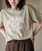 【コーエン/COEN】のピグメントアソートロゴプリントTシャツ BEIGE|ID: prp329100004723011 ipo3291000000034135500