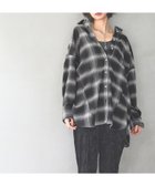 【ページボーイ/PAGEBOY】の【WEB先行 】オンブレチェック2WAYシャツ 人気、トレンドファッション・服の通販 founy(ファニー) ファッション Fashion レディースファッション Fashion for Women トップス・カットソー Cut & Sew Tops シャツ・ブラウス・オフィスカジュアル Elegant Blouses & Button-Ups カシュクール Wrap Design タンク Tank Top, Sleeveless Top チェック Check, Plaid, Tartan トレンド Trend, Trending Now 秋 Autumn thumbnail ブラック09|ID: prp329100004723012 ipo3291000000034448756