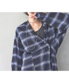 【ページボーイ/PAGEBOY】の【WEB先行 】オンブレチェック2WAYシャツ 人気、トレンドファッション・服の通販 founy(ファニー) ファッション Fashion レディースファッション Fashion for Women トップス・カットソー Cut & Sew Tops シャツ・ブラウス・オフィスカジュアル Elegant Blouses & Button-Ups カシュクール Wrap Design タンク Tank Top, Sleeveless Top チェック Check, Plaid, Tartan トレンド Trend, Trending Now 秋 Autumn thumbnail ブルー85|ID: prp329100004723012 ipo3291000000034448758