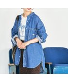 【フリークスストア/FREAK'S STORE】の限定展開 別注 チュニック デニム シャツ 25AW 人気、トレンドファッション・服の通販 founy(ファニー) ファッション Fashion レディースファッション Fashion for Women トップス・カットソー Cut & Sew Tops シャツ・ブラウス・オフィスカジュアル Elegant Blouses & Button-Ups 2025年 2025 2025-2026秋冬・A/W Autumn/Winter 2025–26 AW25–26 スペシャル Special, Limited Edition チュニック Tunic, Long Top デニム Denim, Jeans Material マニッシュ Mannish, Boyish 別注 Limited Edition, Custom Order 羽織 Haori, Light Jacket thumbnail MIDE BLUE|ID: prp329100004723025 ipo3291000000034548872