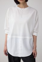 【アズール バイ マウジー/AZUL by moussy】のアソートデザインレイヤードトップス 人気、トレンドファッション・服の通販 founy(ファニー) ファッション Fashion レディースファッション Fashion for Women トップス・カットソー Cut & Sew Tops インナー Innerwear カットソー Cut and Sewn Top ドッキング Docking, Mixed Material A/W・秋冬 Autumn/Winter thumbnail M/WHT7|ID: prp329100004723034 ipo3291000000034135613
