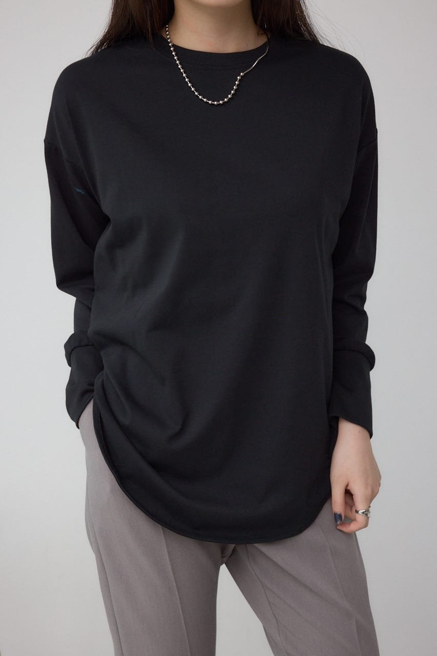 【アズール バイ マウジー/AZUL by moussy】のアソートデザインレイヤードトップス インテリア・キッズ・メンズ・レディースファッション・服の通販 founy(ファニー) 　ファッション　Fashion　レディースファッション　Fashion for Women　トップス・カットソー　Cut & Sew Tops　インナー　Innerwear　カットソー　Cut and Sewn Top　ドッキング　Docking, Mixed Material　A/W・秋冬　Autumn/Winter　BLK|ID: prp329100004723034 ipo3291000000034135615