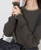 【スローブ イエナ/SLOBE IENA】のシアーフリルリブニット 人気、トレンドファッション・服の通販 founy(ファニー) ファッション Fashion レディースファッション Fashion for Women トップス・カットソー Cut & Sew Tops ニット Knit Tops & Sweaters 2025年 2025 2025-2026秋冬・A/W Autumn/Winter 2025–26 AW25–26 インナー Innerwear カーディガン Cardigan, Knitwear キャミワンピース Cami Dress, Slip Dress シアー Sheer, See-Through シンプル Simple, Minimal ジャケット Jacket, Outerwear チュール Tulip, Tulip Motif フィット Fit, Slim Fit フリル Frill, Ruffle ベーシック Basic, Essential thumbnail カーキ|ID: prp329100004723050 ipo3291000000034135670