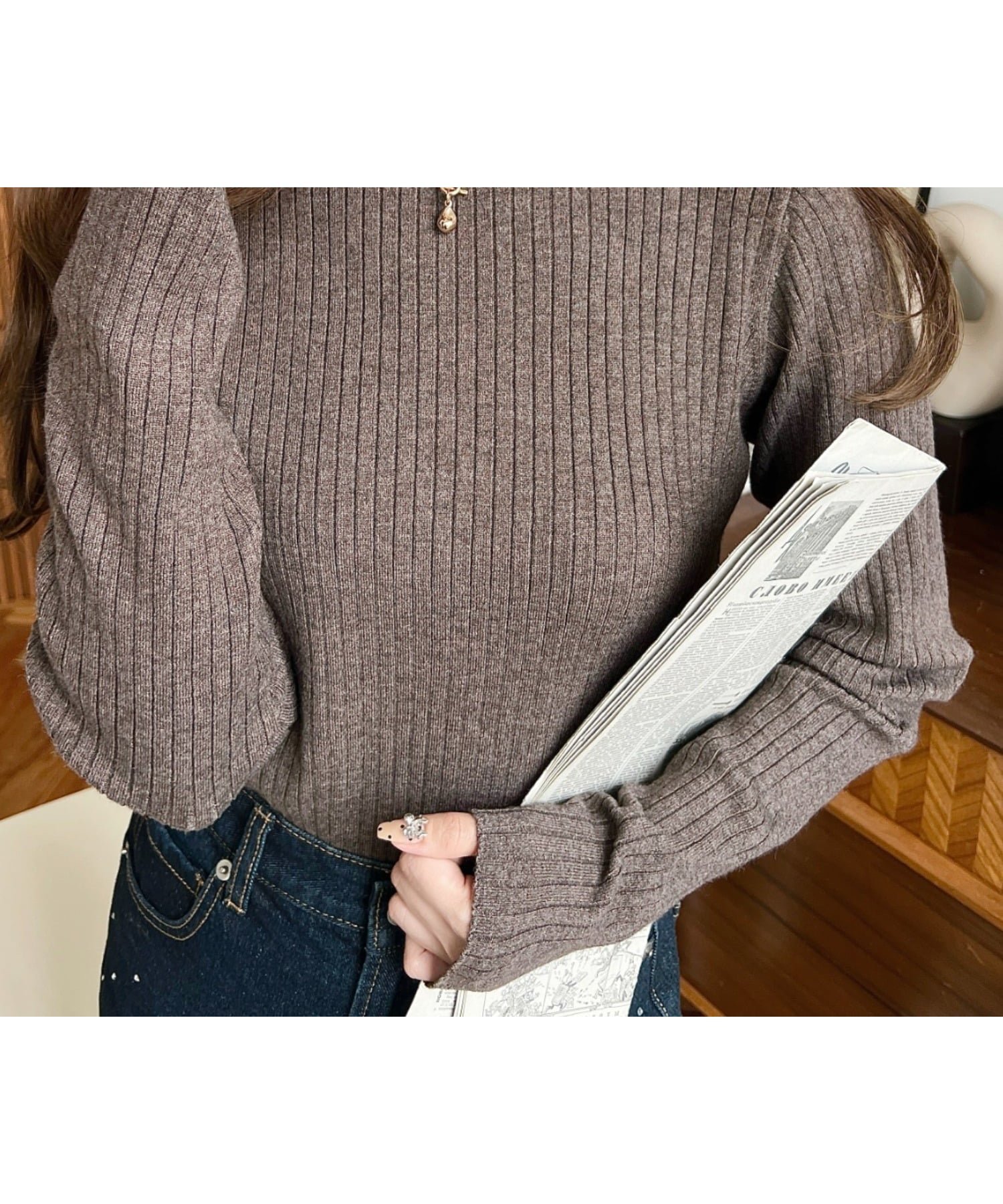 【モーメントプラス/moment+ / MEN】の12G ボトルネックワイドリブカラー ボーダーニットプルオーバー インテリア・キッズ・メンズ・レディースファッション・服の通販 founy(ファニー) ファッション Fashion メンズファッション Fashion for Men トップス・カットソー Cut & Sew Tops ニット・セーター / 定番トップス Knit Tops & Sweaters カーディガン Cardigan, Knitwear キャミワンピース Cami Dress, Slip Dress シンプル Simple, Minimal スラックス Slacks, Dress Pants スリム Slim, Slim Fit デニム Denim, Jeans Material トレンド Trend, Trending Now 定番 Standard, Basic Item なめらか Smooth, Silky Texture ビスチェ Bustier, Corset Top ベスト Vest, Waistcoat ベーシック Basic, Essential ボトム Bottoms, Lower Wear ボトルネック Bottle Neck, Mock Neck ボーダー Border, Stripe 無地 Plain, Solid Color リブニット Rib Knit, Ribbed Knit ロールアップ Roll-Up, Cuffed Hem ワイドリブ Wide Rib, Wide Ribbed Knit 再入荷 Restock / Back in Stock プチプライス・低価格 Affordable / Budget Price おすすめ Recommended / Our Picks エレガント 上品 Elegant ブラウン系その他|ID: prp329100004723071 ipo3291000000034447670