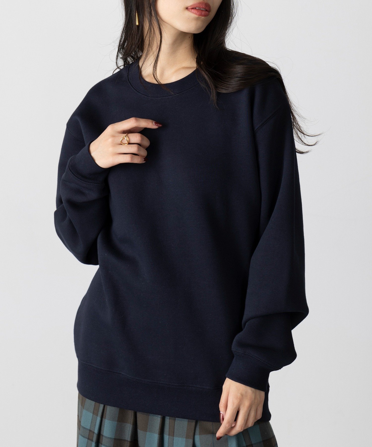 【セットアップセブン/SETUP7】のUnited Athle/10.0オンス TC クルーネックスウェット ユニセックス 裏起毛 5928 インテリア・キッズ・メンズ・レディースファッション・服の通販 founy(ファニー) 　ファッション　Fashion　レディースファッション　Fashion for Women　トップス・カットソー　Cut & Sew Tops　レディースパーカー・カジュアルフーディー　Casual Hoodies & Sweatshirts　スウェット・クルーネックトップス　Sweatshirts & Crewnecks / Relaxed Fit Sweat Tops　アクセサリー　Fashion Accessories　カーゴパンツ　Cargo Pants, Utility Pants　シンプル　Simple, Minimal　ジャケット　Jacket, Outerwear　スウェット / スエット　Sweatshirt, Sweatwear　スタンダード　Standard, Basic　デニム　Denim, Jeans Material　ボトム　Bottoms, Lower Wear　ポロシャツ　Polo Shirt, Collared Tee　無地　Plain, Solid Color　リラックス　Relax, Relaxed Fit　再入荷　Restock / Back in Stock　おすすめ　Recommended / Our Picks　NVY|ID: prp329100004723084 ipo3291000000034490806