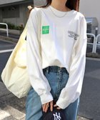【アンドミー/andme】のERAReact エンブロイダリー ロゴ 長袖 Tシャツ ANME アンメ オフホワイト|ID: prp329100004723104 ipo3291000000034247621