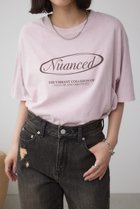 【アズール バイ マウジー/AZUL by moussy】のヴィンテージ5分袖Tシャツ 人気、トレンドファッション・服の通販 founy(ファニー) ファッション Fashion レディースファッション Fashion for Women トップス・カットソー Cut & Sew Tops シャツ・ブラウス・オフィスカジュアル Elegant Blouses & Button-Ups ロングTシャツ・Tシャツ Longline T-Shirts & Tees おすすめ Recommended / Our Picks グラフィック Graphic, Graphic Design トレンド Trend, Trending Now ルーズ Loose, Oversized ヴィンテージ Vintage Style thumbnail PNK|ID: prp329100004723109 ipo3291000000034135921