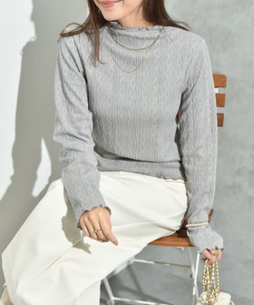 【インタープラネット/INTERPLANET】のフクレジャガード長袖ハイネックプルオーバー 人気、トレンドファッション・服の通販 founy(ファニー) ファッション Fashion レディースファッション Fashion for Women トップス・カットソー Cut & Sew Tops カジュアルプルオーバー・ニットトップス Pullovers & Knit Tops / Casual Pullovers インナー Innerwear カットソー Cut and Sewn Top シンプル Simple, Minimal ジャケット Jacket, Outerwear タートル Turtleneck, Turtle Collar ハイネック High Neck, Mock Neck バランス Balance, Style Balance フィット Fit, Slim Fit ベーシック Basic, Essential ボトム Bottoms, Lower Wear 長袖 Long Sleeve, Full Sleeve |ID:prp329100004723116