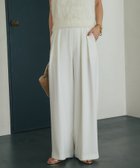 【ラブティックボンボン/La boutique BonBon】の【RISA監修・全骨格対応・5サイズあり】2タックワイドパンツ アイボリー|ID: prp329100004723125 ipo3291000000034486795