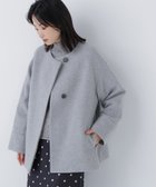 【ナチュラル ビューティー ベーシック/NATURAL BEAUTY BASIC】の毎日に ちょうどいい カシミヤ混コート グレー|ID: prp329100004723137 ipo3291000000034632000