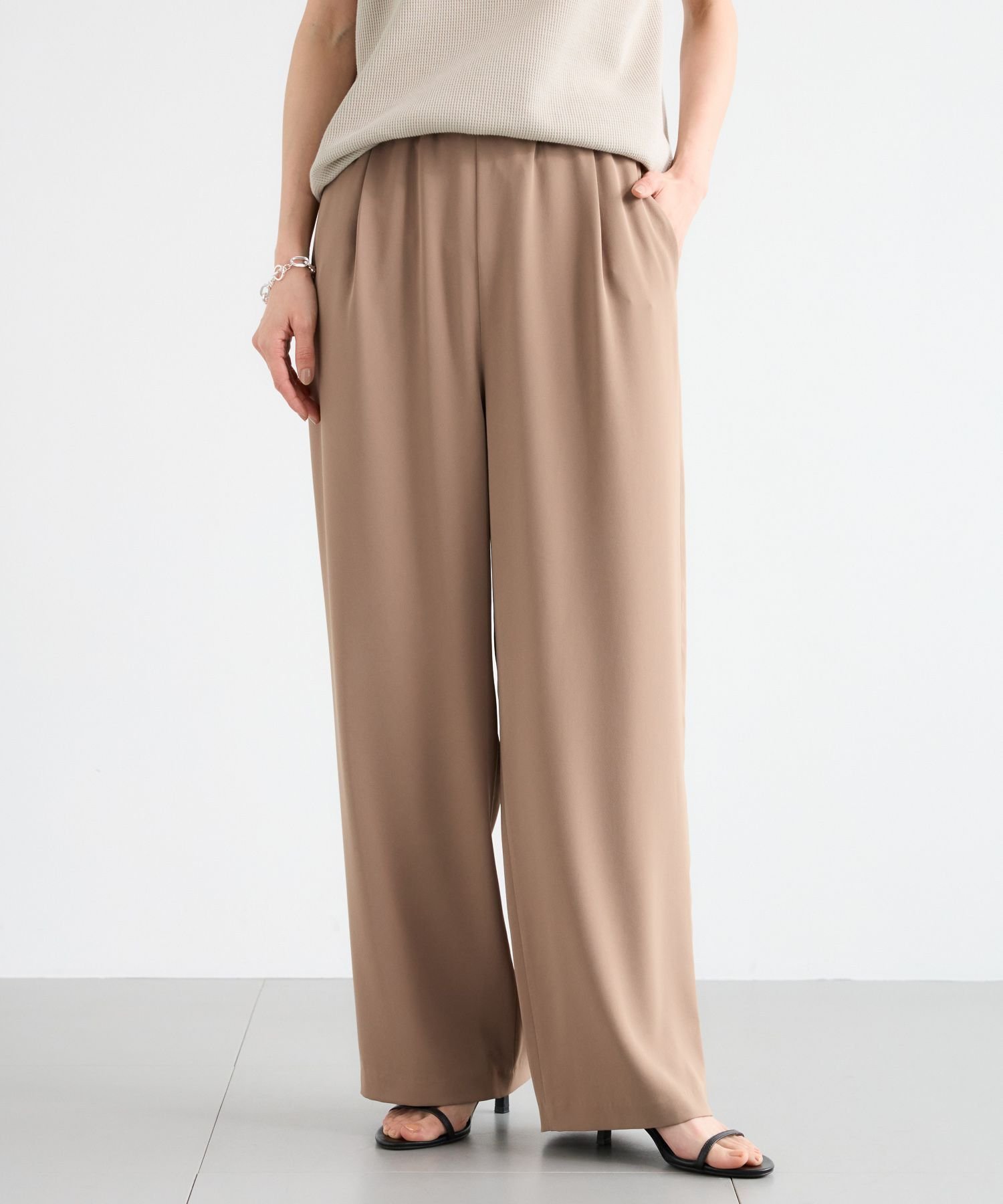 【バンヤードストーム/BARNYARDSTORM】の【『BABALOG』チャンネルご紹介】ダブルクロスワイドパンツ【WEB限定サイズ・カラー】 インテリア・キッズ・メンズ・レディースファッション・服の通販 founy(ファニー)  ファッション Fashion レディースファッション Fashion for Women パンツ Pants & Trousers ジャケット Jacket, Outerwear セットアップ Set-Up, Coordinated Outfit セレモニー Ceremony ダブル Double, Double-Breasted リラックス Relax, Relaxed Fit ロング Long, Long-Length ワイド Wide, Wide Fit ヴィンテージ Vintage Style エレガント 上品 Elegant 人気 Popular, Best Seller (WEB限定)キャメル54|ID: prp329100004723138 ipo3291000000034359005