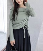 【クリア/clear】のサイドドロスト長袖リブカットソー 人気、トレンドファッション・服の通販 founy(ファニー) ファッション Fashion レディースファッション Fashion for Women トップス・カットソー Cut & Sew Tops カットソー・ベーシックTシャツ Cut-and-Sewn Tops / Stretch Tees & Basics ギャザー Gathered, Ruffled シャーリング Shirring, Ruched シンプル Simple, Minimal スラックス Slacks, Dress Pants タイトスカート Pencil Skirt, Tight Skirt デコルテ Décolleté, Neckline デニム Denim, Jeans Material 長袖 Long Sleeve, Full Sleeve フィット Fit, Slim Fit ボトム Bottoms, Lower Wear thumbnail GR|ID: prp329100004723147 ipo3291000000034621974