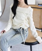 【クリア/clear】のサイドドロスト長袖リブカットソー 人気、トレンドファッション・服の通販 founy(ファニー) ファッション Fashion レディースファッション Fashion for Women トップス・カットソー Cut & Sew Tops カットソー・ベーシックTシャツ Cut-and-Sewn Tops / Stretch Tees & Basics ギャザー Gathered, Ruffled シャーリング Shirring, Ruched シンプル Simple, Minimal スラックス Slacks, Dress Pants タイトスカート Pencil Skirt, Tight Skirt デコルテ Décolleté, Neckline デニム Denim, Jeans Material 長袖 Long Sleeve, Full Sleeve フィット Fit, Slim Fit ボトム Bottoms, Lower Wear thumbnail IV|ID: prp329100004723147 ipo3291000000034621975