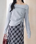 【クリア/clear】のサイドドロスト長袖リブカットソー 人気、トレンドファッション・服の通販 founy(ファニー) ファッション Fashion レディースファッション Fashion for Women トップス・カットソー Cut & Sew Tops カットソー・ベーシックTシャツ Cut-and-Sewn Tops / Stretch Tees & Basics ギャザー Gathered, Ruffled シャーリング Shirring, Ruched シンプル Simple, Minimal スラックス Slacks, Dress Pants タイトスカート Pencil Skirt, Tight Skirt デコルテ Décolleté, Neckline デニム Denim, Jeans Material 長袖 Long Sleeve, Full Sleeve フィット Fit, Slim Fit ボトム Bottoms, Lower Wear thumbnail MGY|ID: prp329100004723147 ipo3291000000034621976