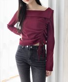 【クリア/clear】のサイドドロスト長袖リブカットソー 人気、トレンドファッション・服の通販 founy(ファニー) ファッション Fashion レディースファッション Fashion for Women トップス・カットソー Cut & Sew Tops カットソー・ベーシックTシャツ Cut-and-Sewn Tops / Stretch Tees & Basics ギャザー Gathered, Ruffled シャーリング Shirring, Ruched シンプル Simple, Minimal スラックス Slacks, Dress Pants タイトスカート Pencil Skirt, Tight Skirt デコルテ Décolleté, Neckline デニム Denim, Jeans Material 長袖 Long Sleeve, Full Sleeve フィット Fit, Slim Fit ボトム Bottoms, Lower Wear thumbnail BRD|ID: prp329100004723147 ipo3291000000034621982