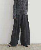 【リアン/Lian】のベルトデザインラップタックパンツ ブラック|ID: prp329100004723148 ipo3291000000034223650