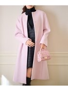 【セルフォード/CELFORD】のカシミヤ混ノーカラーコート 人気、トレンドファッション・服の通販 founy(ファニー) ファッション Fashion レディースファッション Fashion for Women アウター Coat / Outerwear Collection コート・ロングコート・ピーコート Long Coats, Peacoats & More スマート Smart, Elegant ベーシック Basic, Essential エレガント 上品 Elegant 今季 This Season, Current Season thumbnail LPNK[061]|ID: prp329100004723159 ipo3291000000034935174