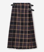 【ビショップ/Bshop】のウーステッドウール ロングキルトスカート WOMEN BEIGE系1|ID: prp329100004723203 ipo3291000000034586757