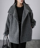 【リベリー/Riberry】のミドル丈スタンドカラーコート 人気、トレンドファッション・服の通販 founy(ファニー) ファッション Fashion レディースファッション Fashion for Women アウター Coat / Outerwear Collection コート・ロングコート・ピーコート Long Coats, Peacoats & More インナー Innerwear ショート Short, Short Length シンプル Simple, Minimal スウェット / スエット Sweatshirt, Sweatwear スタイリッシュ Stylish, Fashionable スタンド Stand Collar, Upright Stand デニム Denim, Jeans Material トレンド Trend, Trending Now バランス Balance, Style Balance 防寒 Cold Protection, Winter-Ready マニッシュ Mannish, Boyish ミドル Middle Length, Mid Height ループ Loop, Loop Knit ワイド Wide, Wide Fit 冬 Winter / This Winter 再入荷 Restock / Back in Stock おすすめ Recommended / Our Picks thumbnail グレー|ID: prp329100004723206 ipo3291000000034697460