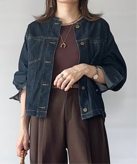 【イッカ/ikka】の【親子コーデ】メッシュデニムブルゾン 人気、トレンドファッション・服の通販 founy(ファニー) ファッション Fashion レディースファッション Fashion for Women アウター Coat / Outerwear Collection ブルゾンジャケット・スポーティアウター Blouson Jackets おすすめ Recommended / Our Picks スタンド Stand Collar, Upright Stand デニム Denim, Jeans Material バランス Balance, Style Balance ブルゾン Blouson, Bomber Jacket ポケット Pocket, Pocket Detail メッシュ Mesh, Net Fabric |ID:prp329100004723216