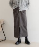 【ローリーズファーム/LOWRYS FARM】のアソートZIPタイトスカート 人気、トレンドファッション・服の通販 founy(ファニー) ファッション Fashion レディースファッション Fashion for Women スカート Skirts タイトスカート Pencil Skirt, Tight Skirt フェイクレザー Faux Leather, PU Leather thumbnail チャコールグレー|ID: prp329100004723229 ipo3291000000034237288