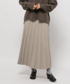 【ニコアンド/niko and】のスウェードプリーツスカート 人気、トレンドファッション・服の通販 founy(ファニー) ファッション Fashion レディースファッション Fashion for Women スカート Skirts プリーツスカート / 上品フェミニンスタイル Pleated Skirts おすすめ Recommended / Our Picks トレンド Trend, Trending Now ドレープ Drape, Draping Fabric プリーツ Pleats, Pleated ミックス Mix, Mixed Style レオパード Leopard, Animal Print ロング Long, Long-Length 人気 Popular, Best Seller 楽ちん Easy Fit, Comfortable A/W・秋冬 Autumn/Winter thumbnail ベージュ無地(55)|ID: prp329100004723236 ipo3291000000034237223