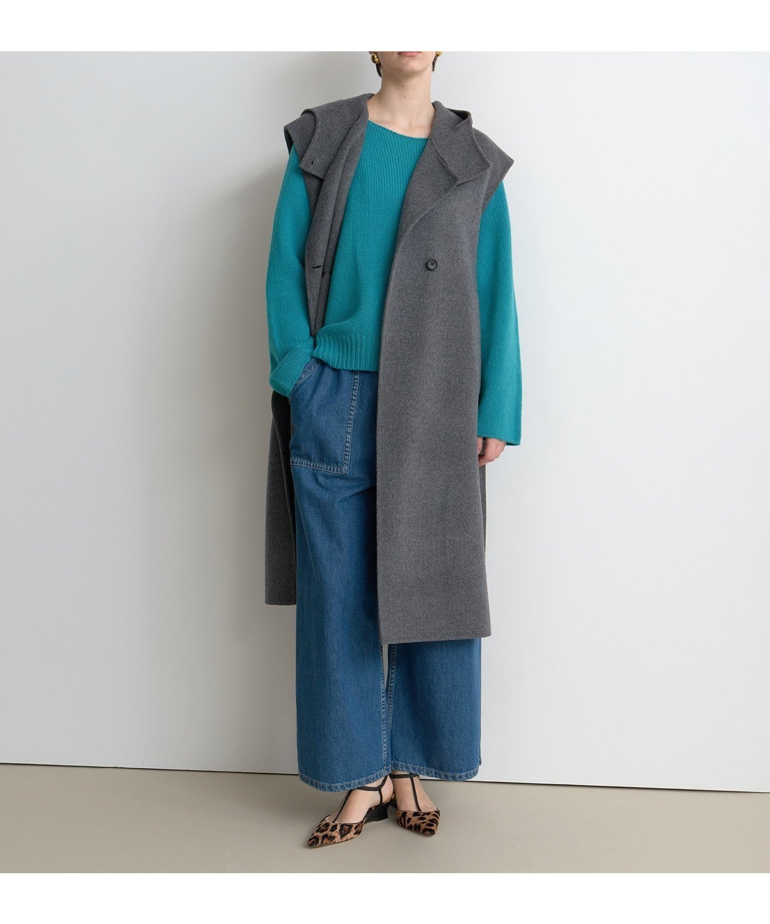 【ハウス オブ ロータス/HOUSE OF LOTUS】のウールリバーフードロングジレ 人気、トレンドファッション・服の通販 founy(ファニー) 　ファッション　Fashion　レディースファッション　Fashion for Women　アウター　Coat / Outerwear Collection　トップス・カットソー　Cut & Sew Tops　ベスト&ジレ / 重ね着スタイル　Vests & Gilets　ウォーム　Warm Fabric　スリット　Slit, Slit Detail　ドレープ　Drape, Draping Fabric　ロング　Long, Long-Length　A/W・秋冬　Autumn/Winter　 other-1|ID: prp329100004723237 ipo3291000000034136411