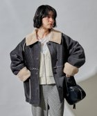 【フリークスストア/FREAK'S STORE】のステンカラー コーデュロイ 裏ボアジャケット 限定展開 25AW チャコールグレー|ID: prp329100004723251 ipo3291000000034497881