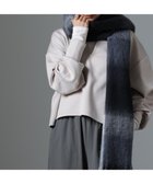 【ナノ ユニバース/nano universe】の裏起毛ダンボールカットキーネックトップス(セットアップ可) ベージュ|ID: prp329100004723264 ipo3291000000034478417