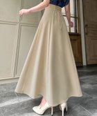 【ジュノア/JUNOAH】のハイウエストレースアップスカート/フレア Bアイボリー|ID: prp329100004723302 ipo3291000000034651821