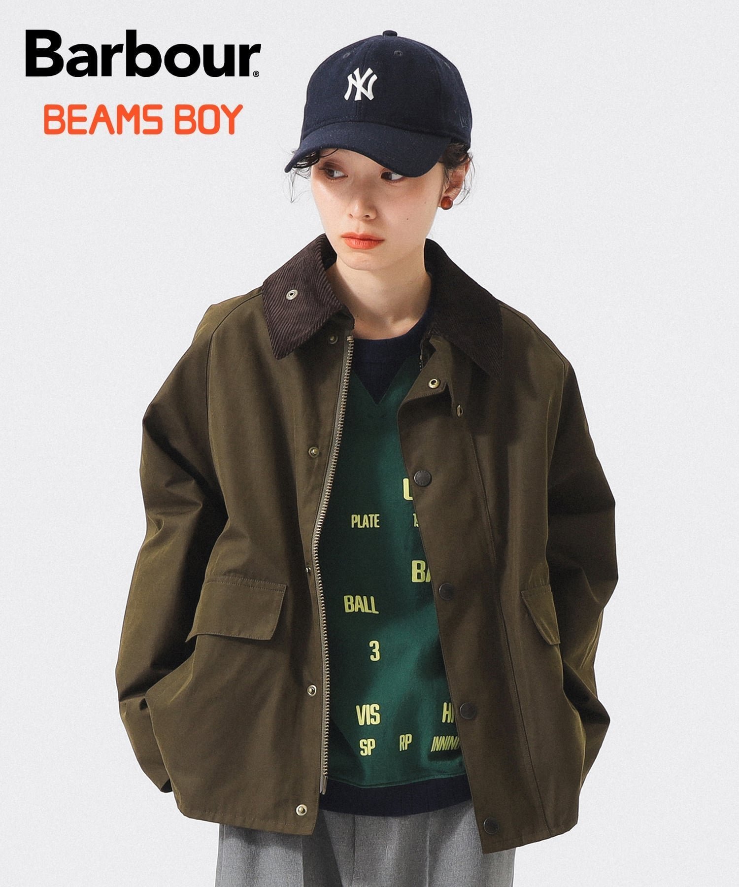 【ビームス ウイメン/BEAMS】の【1/15新規値下げ】【別注】Barbour / Thornbury Jacket 25AW バブアー スペシャルモデル ゆったりシルエット SALE インテリア・キッズ・メンズ・レディースファッション・服の通販 founy(ファニー) 　ファッション　Fashion　レディースファッション　Fashion for Women　アウター　Coat / Outerwear Collection　レディースジャケット・軽アウター　Jackets　アウトドア　Outdoor Clothing　インナー　Innerwear　軽量　Lightweight, Ultra Light　ジャケット　Jacket, Outerwear　スウェット / スエット　Sweatshirt, Sweatwear　スペシャル　Special, Limited Edition　スリーブ　Sleeve, Long Sleeve / Short Sleeve　デニム　Denim, Jeans Material　定番　Standard, Basic Item　人気　Popular, Best Seller　バランス　Balance, Style Balance　ボックス　Boxy, Box Shape　別注　Limited Edition, Custom Order　ロング　Long, Long-Length　2025年　2025　2025-2026秋冬・A/W　Autumn/Winter 2025–26 AW25–26　OLIVE|ID: prp329100004723306 ipo3291000000035207815