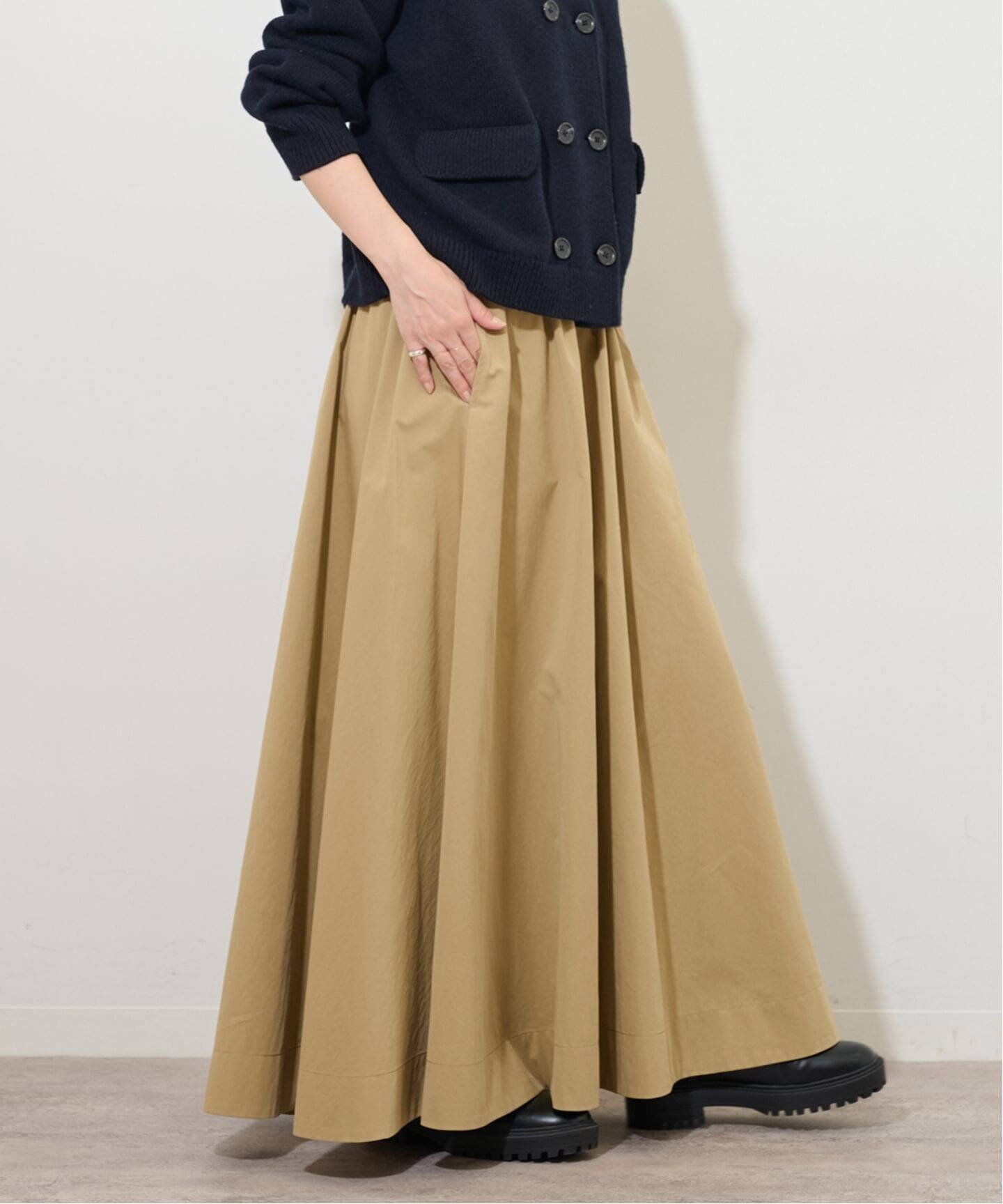 【ジャーナルスタンダード レリューム/JOURNAL STANDARD relume】のチノギャザーロングスカート 人気、トレンドファッション・服の通販 founy(ファニー) 　ファッション　Fashion　レディースファッション　Fashion for Women　スカート　Skirts　ロングスカート　Long Skirts / Maxi & Midi Skirts　2025年　2025　2025-2026秋冬・A/W　Autumn/Winter 2025–26 AW25–26　おすすめ　Recommended / Our Picks　ロング　Long, Long-Length　 other-1|ID: prp329100004723307 ipo3291000000034518785