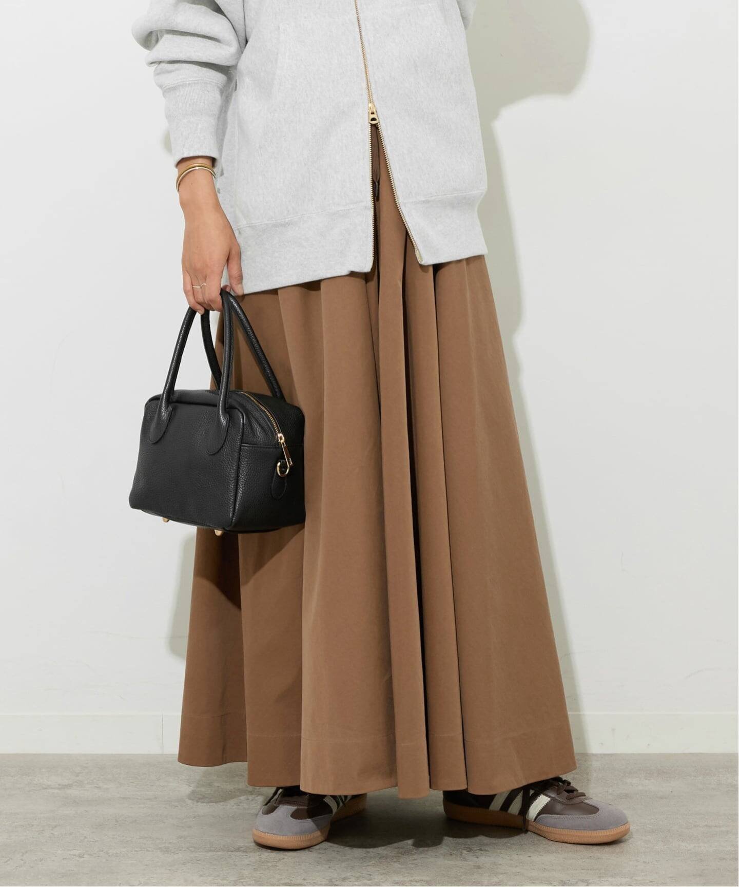 【ジャーナルスタンダード レリューム/JOURNAL STANDARD relume】のチノギャザーロングスカート インテリア・キッズ・メンズ・レディースファッション・服の通販 founy(ファニー) 　ファッション　Fashion　レディースファッション　Fashion for Women　スカート　Skirts　ロングスカート　Long Skirts / Maxi & Midi Skirts　2025年　2025　2025-2026秋冬・A/W　Autumn/Winter 2025–26 AW25–26　おすすめ　Recommended / Our Picks　ロング　Long, Long-Length　ブラウン|ID: prp329100004723307 ipo3291000000034518787