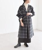 【シップス フォー ウィメン/SHIPS】のquaranciel リバー チェスター ロング コート チャコールグレー|ID: prp329100004723313 ipo3291000000034723420