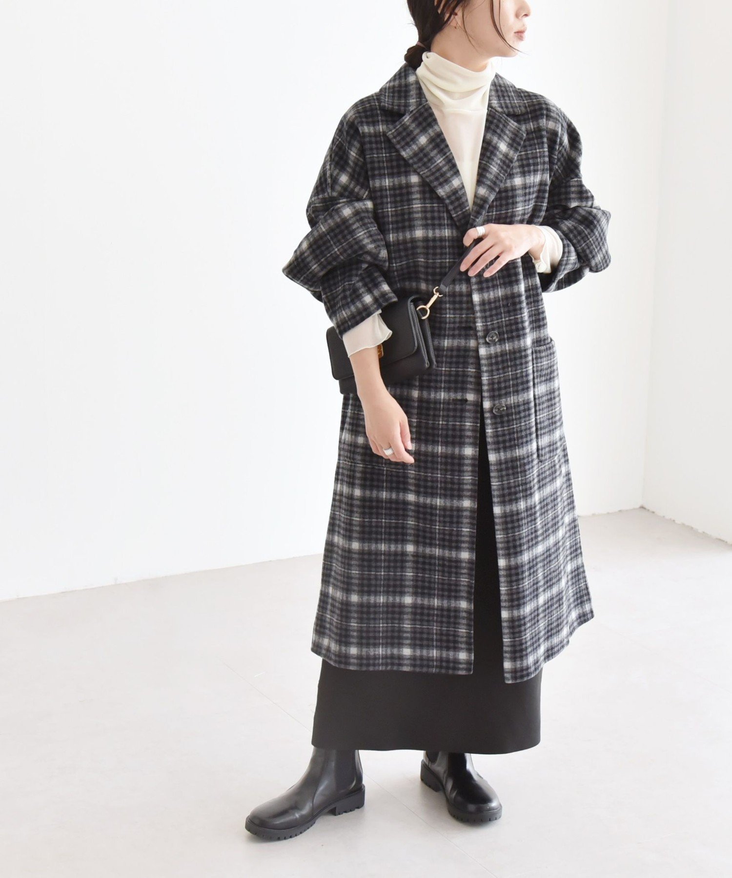 【シップス フォー ウィメン/SHIPS】のquaranciel リバー チェスター ロング コート インテリア・キッズ・メンズ・レディースファッション・服の通販 founy(ファニー) ファッション Fashion レディースファッション Fashion for Women アウター Coat / Outerwear Collection コート・ロングコート・ピーコート Long Coats, Peacoats & More クラシック Classic, Timeless Style 軽量 Lightweight, Ultra Light シンプル Simple, Minimal ジャケット Jacket, Outerwear スーツ Suit, Formalwear タートル Turtleneck, Turtle Collar チェスター Chester, Chester Coat チェスターコート Chester Coat, Long Coat リラックス Relax, Relaxed Fit ロング Long, Long-Length 2024年 2024 エレガント 上品 Elegant ビジネス 仕事 通勤 Business / Work / Commuting 2024-2025秋冬・A/W Autumn/Winter 2024–25 AW24–25 チャコールグレー|ID: prp329100004723313 ipo3291000000034723420